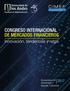 CONGRESO INTERNACIONAL DE MERCADOS FINANCIEROS
