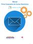 Manual Firma Corporativa de Correo Electrónico. Windows Live Mail