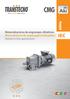 CMG IEC. 60Hz. Motorreductores de engranajes cilíndricos Motoredutores de engrenagens helicoidais Helical in-line gearmotors CMG