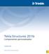Tekla Structures 2016i. Componentes personalizados. octubre Trimble Solutions Corporation