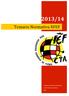 2013/14. Temario Normativa RFEF. Programa de Talentos y Mentores Comité Técnico de Árbitros RFEF