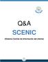 Q&A SCENIC. (Sistema Central de Información del cliente)