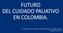 FUTURO DEL CUIDADO PALIATIVO EN COLOMBIA. I Congreso CIAN III Congreso Nacional de Dolor y Cuidado Palia6vo Bogotá. Mayo 11-13