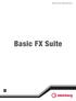 Manual de Operaciones. Basic FX Suite