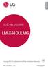 ESPAÑOL GUÍA DEL USUARIO LM-X410ULMG. Copyright 2018 LG Electronics, Inc. Todos los Derechos Reservados.  MFL (1.