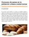 Consumo de panes en la población urbana costarricense