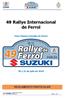 49 Rallye Internacional de Ferrol