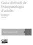 Guia d'estudi de Psicopatologia d'adults
