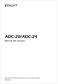 ADC-20/ADC-24 Manual del usuario
