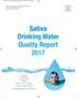 Sativa Los Angeles County Water District. We Provide Quality Water for Our Customers East Hatchway Street Compton, CA 90222