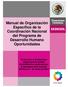Manual de Organización Específico de la Coordinación Nacional del Programa de Desarrollo Humano Oportunidades