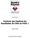 Factores que Explican los Resultados de Chile en PISA +