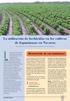 La utilización de herbicidas en los cultivos de leguminosas en Navarra IRACHE GARNICA, JUAN ANTONIO LEZÁUN, JAVIER DELGADO Y MIGUEL ESPARZA