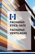 FACHADAS ETICS-SATE. 4. Fachadas FACHADAS VENTILADAS