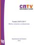 Fondo CNTV Oferta, consumo y evaluaciones