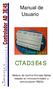 Manual de Usuario CTAD3E4S. Módulo de Control Entrada-Salida basado en microcontrolador y comunicación RS232