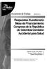 Respuestas Cuestionario Mesa de Financiamiento Congreso de la República de Colombia Comisión Accidental para Salud