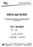 ASCA IgA ELISA RE C. Instrucciones de Uso. Instrucciones de Uso