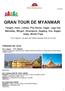 GRAN TOUR DE MYANMAR