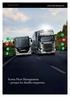 Scania Fleet Management porque los detalles importan. Scania Fleet Management 10,1% VELOCIDAD 9,7% 13,5% VELOCIDAD AL RALENTÍ KM DISTANCIA 18,5%