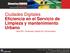 Ciudades Digitales Eficiencia en el Servicio de Limpieza y mantenimiento Urbano CleanTEC, Ponferrada, España 29 y 30 Noviembre