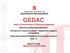 GEDAC. Manual d usuari Centres