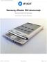 Samsung ereader E60 desmontaje
