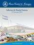 Septiembre El Banco Central de Nicaragua se complace en presentar la publicación No. 13 del Informe de Deuda Externa.