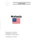 GUÍA PAÍS. Malasia. Elaborado por la Oficina Económica y Comercial de España en Kuala Lumpur