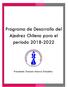 Programa de Desarrollo del Ajedrez Chileno para el período
