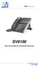SV8100 GUIA DE USUARIO DE TELEFONOS DIGITALES. Av. Militar 2669, Lima 14 Perú Telf. (51-1) Fax. (51-1)