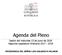 Agenda del Pleno. Sesión del miércoles 13 de junio de 2018 Segunda Legislatura Ordinaria PRESIDENCIA DEL SEÑOR LUIS GALARRETA VELARDE