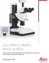 Con los nuevos microscopios estereoscópicos de alto rendimiento de Leica alcanzará una nueva dimensión en la microscopía estereoscópica.