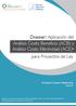 Dossier: Aplicación del Análisis Costo Beneficio (ACB) y Análisis Costo Efectividad (ACE)* para Proyectos de Ley