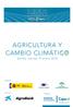 AGRICULTURA Y CAMBIO CLIMÁTICO Sevilla, viernes 19 enero 2018