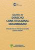 Apuntes de DERECHO CONSTITUCIONAL COLOMBIANO