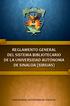 REGLAMENTO GENERAL DEL SISTEMA BIBLIOTECARIO DE LA UNIVERSIDAD AUTÓNOMA DE SINALOA (SIBIUAS)