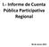 I.- Informe de Cuenta Pública Participativa Regional