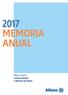 2017 MEMORIA ANUAL. Allianz Seguros Cuentas Anuales e Informes de Gestión