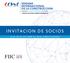 INVITACION DE SOCIOS 21 AL 24 DE OCTUBRE DE 2015, ESPACIO RIESCO