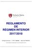 REGLAMENTO DE RÉGIMEN INTERIOR 2017/2018