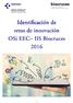 Identificación de retos de innovación OSi EEC IIS Biocruces 2016