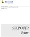 STCP OFTP Server (Enterprise y Lite) versión STCP OFTP Server