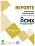 REPORTE. trimestral sobre incidencia delictiva. Ciudad de México