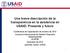 Una breve descripción de la transparencia en la asistencia en USAID: Presente y futuro