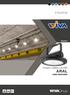 Industrial. Proyector Highbay LED IP65 ARAL 100W/150W/200W. Español. Brochure Catalogo 2016 Rev. 01 1