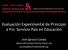 Evaluación Experimental de Principio a Fin: Servicio País en Educación