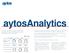aytosanalytics Solución avanzada de análisis de información