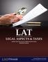 LAT LEGAL ASPECTS & TAXES ASPECTOS LEGALES E IMPUESTOS PARA PROPIETARIOS