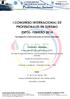I CONGRESO INTERNACIONAL DE PROFESIONALES EN TURISMO ESPOL- FEBRERO 2014